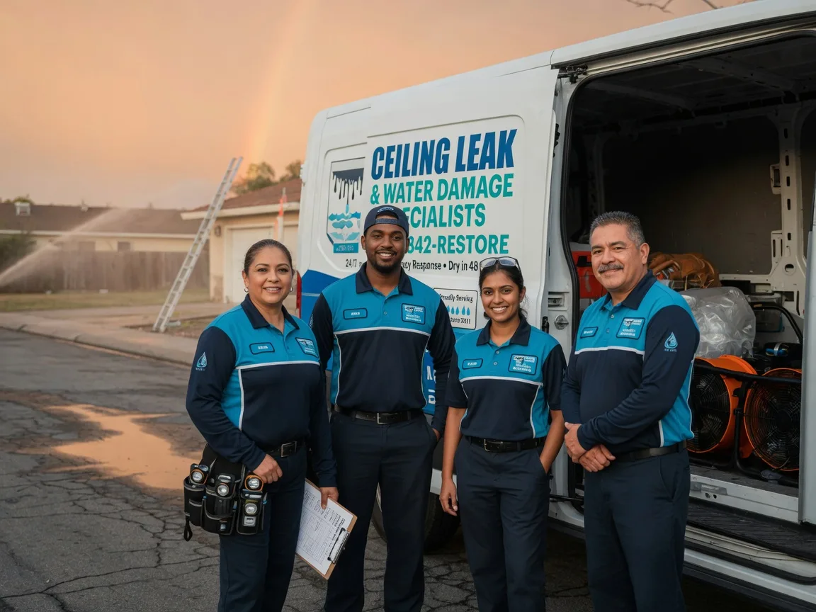 Ceiling Leak Cleanup company in Gold Run, CA